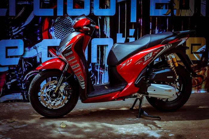 Modifikasi simpel Honda SH150i