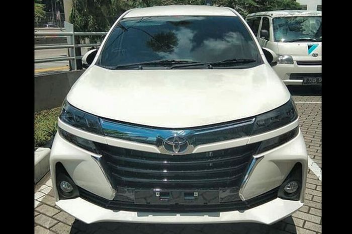 Bagian depan Toyota Avanza 2019