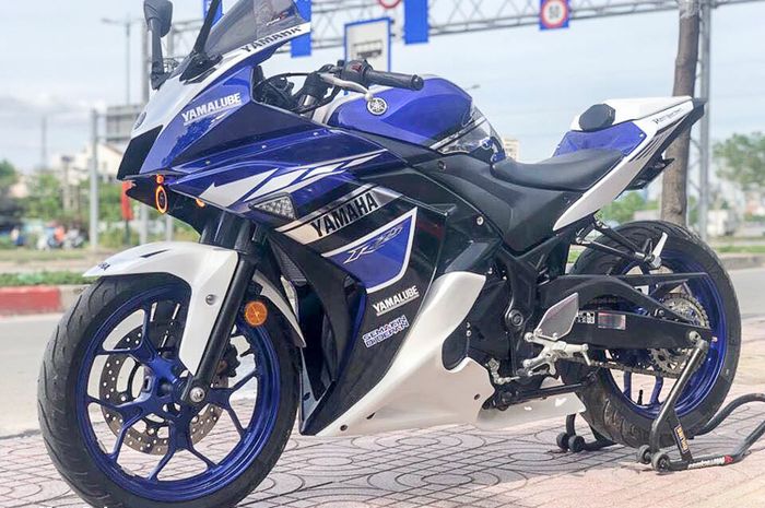 Kembaran Yamaha R25 bergaya ala motor MotoGP