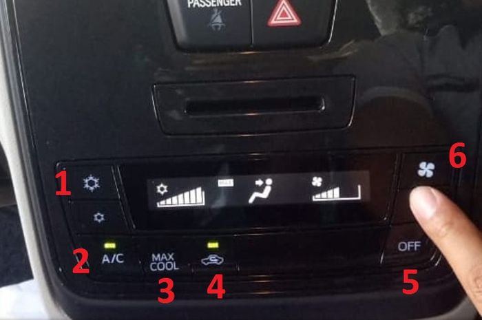 Bedah tombol AC digital Daihatsu Xenia dan Toyota Avanza