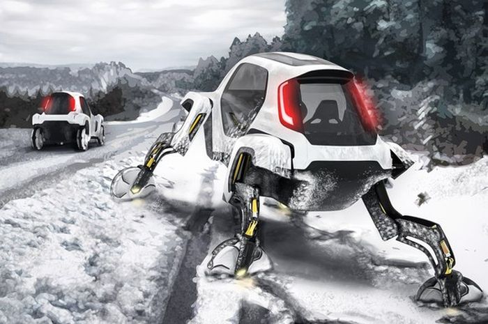 Konsep mobil masa depan Hyundai Elevate