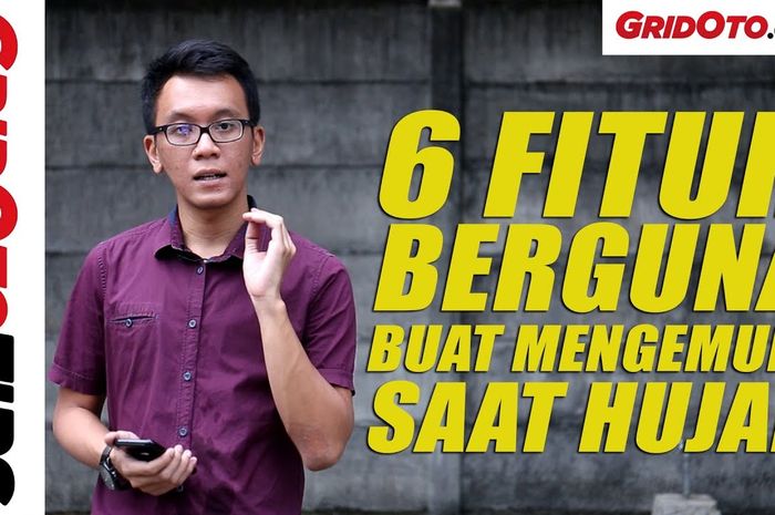 Video 6 Fitur Berguna Buat Mengemudi Saat Hujan
