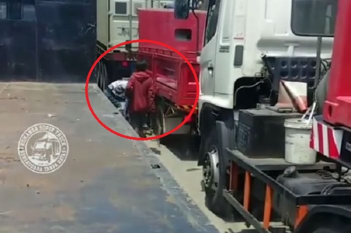 Aksi pelaku diduga bajing loncat