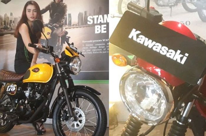 Kawasaki W175 Cafe, nambah beberapa aksesori
