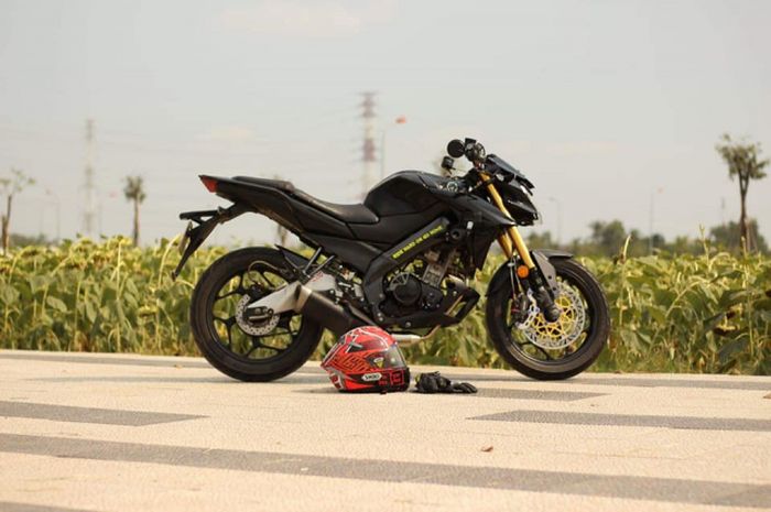 Yamaha V-Ixion ganti kaki-kaki biar kekar