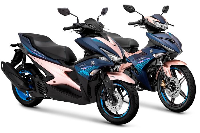 Resmi Meluncur Ini Dia Aerox dan MX King 150 Doxou Version 2019