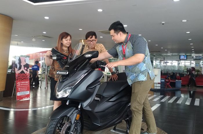 (Ilustrasi) Penjualan Skutik Honda di Jawa Tengah