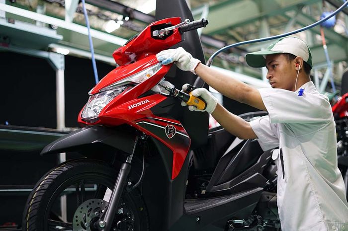 Proses produksi Honda BeAT