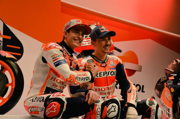 Marc Marquez dan Jorge Lorenzo