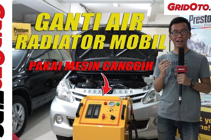 Ganti air radiator