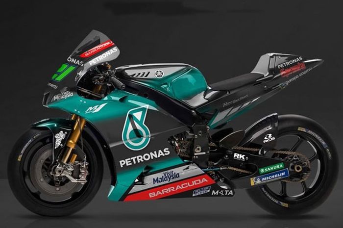 Inilah penampakan Yamah M1 Petronas Yamaha SRT