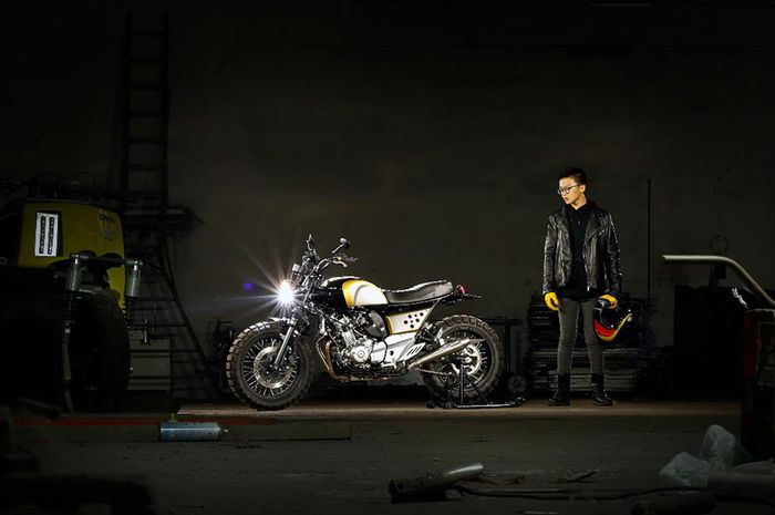 Suzuki Inazuma Scrambler Speedking Motorcycle