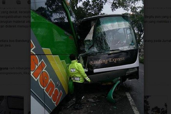 Kecelakaan bus Bandung Express dan Efisiensi