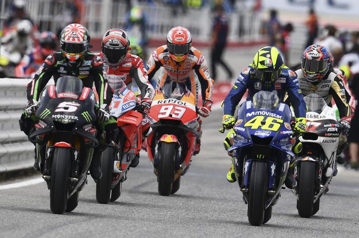 Motor MotoGP kini mayoritas mengusung mesin V4 dan inline 4