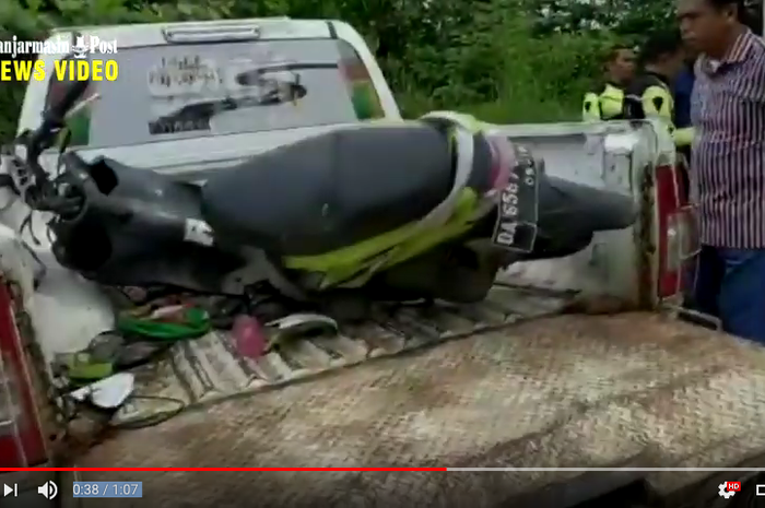 VIDEO Satu Kaluarga Tewas Dalam Tabrak Lari di Sungai Ulin Banjarbaru, Ada Bocah Usia 6 tahun 