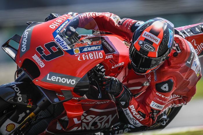 Danilo Petrucci bikin kejutan di hari ketiga tes pramusim MotoGP di Sepang