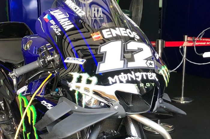 Aerofairing baru di Yamaha M1 Maverick Vinales, kumis lele nongol lagi