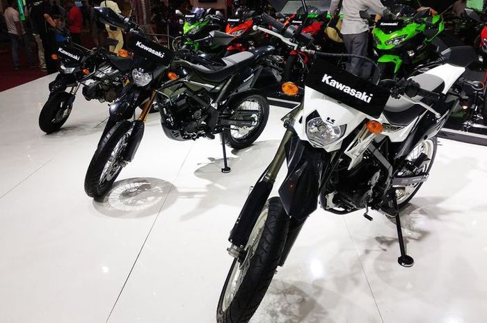 Ilustrasi motor Kawasaki di IMOS 2018