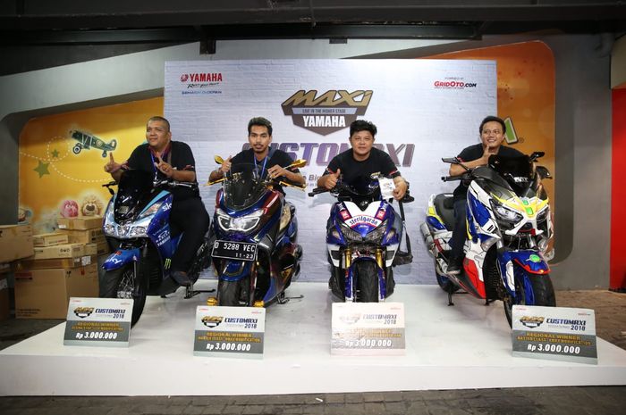 Pemenang Yamaha Customaxi Region Bandung