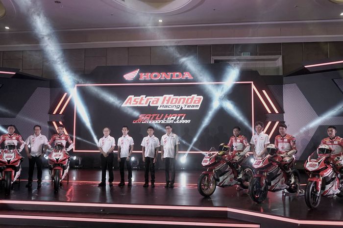 Inilah Formasi balap Astra Honda Racing Team untuk 2019