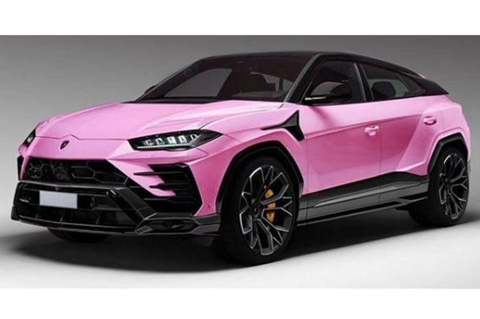 Lamborghini Urus pink hasil kreasi Kahn Design 