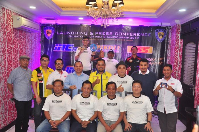Sesi press conf Sumatera Cup Prix (SCP) 2019 dilakukan di Jakarta mendekatkan diri dengan sponsor
