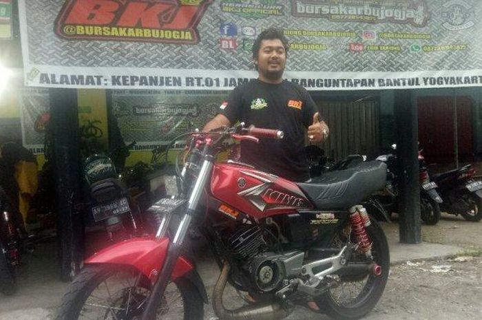 Yamaha RX-King milik Erik Tanjung, juragan Bursa Karbu Jogja