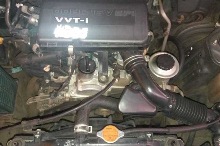 Ilustrasi mesin Toyota Avanza