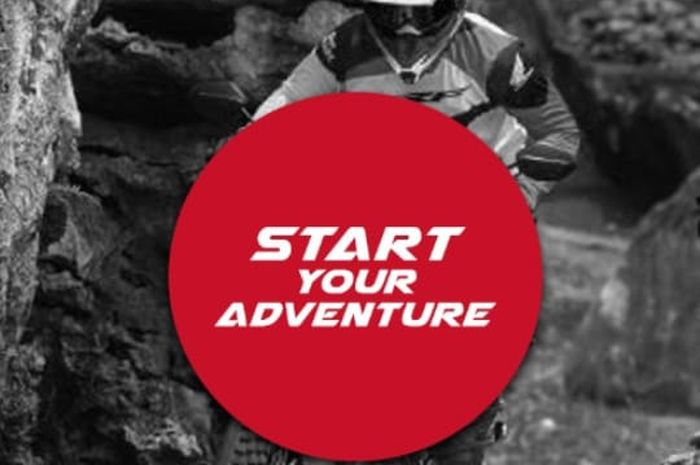 Tampilan depan aplikasi honda Adventure Days 2019
