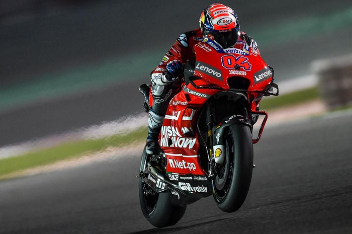 Andrea Dovizioso hanya tercepat ke-15 di tes MotoGP Qatar