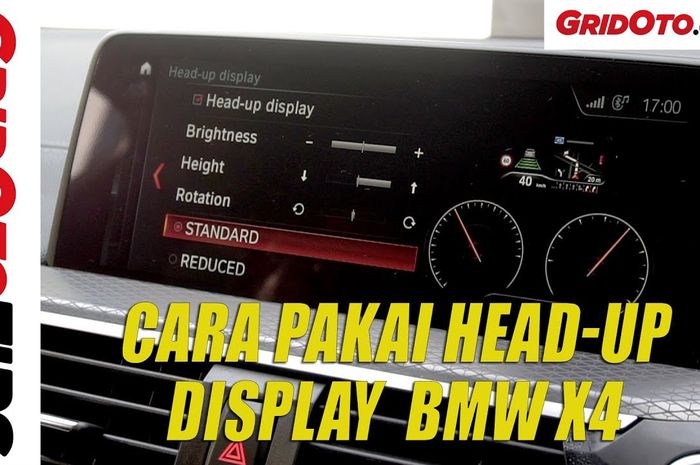 Cara Pakai Head Up Display BMW X4
