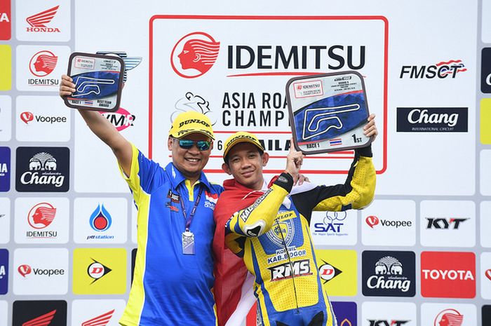 H. Sandy Agung (kiri) pasang target tinggi untuk ARRC 2019 