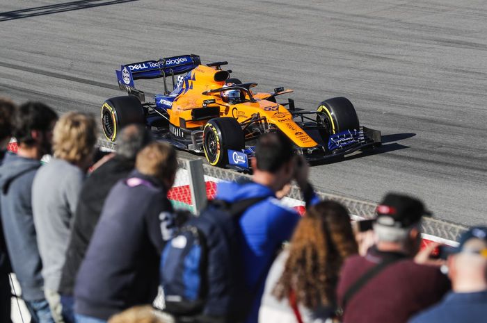 McLaren F1 Team puas bisa catatkan wwaktu tercepat pada tes hari kedua (27/2)