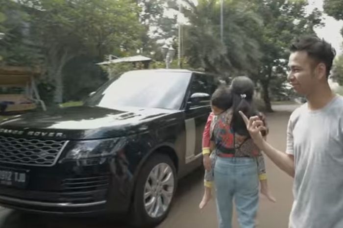 Raffi Ahmad relakan Range Rover barunya untuk Gigi