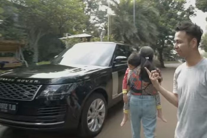 Raffi Ahmad relakan Range Rover barunya untuk Gigi