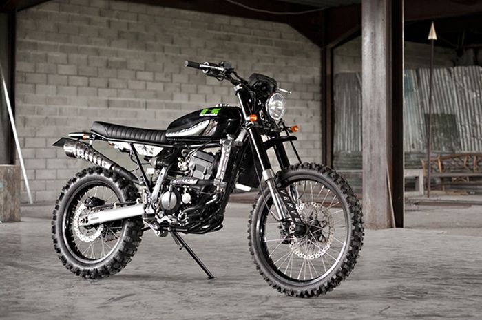 Biasa Aja Sangar Apalagi Kalau Kawasaki D Tracker Jadi Enduro Gini Gridoto Com