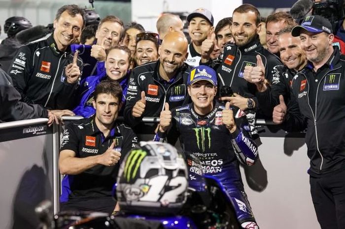 Maverick Vinales berhasil raih pole position MotoGP Qatar 2019