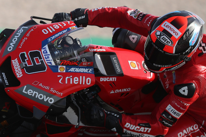 Danilo Petrucci tercepat di warm-up MotoGP Qatar 2019