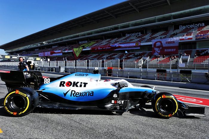 Livery baru mobil tim Williams untuk F1 2019 dengan sponsor ROKiT
