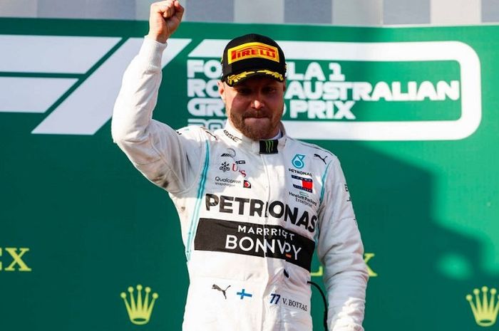 Pembalap Mercedes, Valtteri Bottas, menang F1 Australia 2019