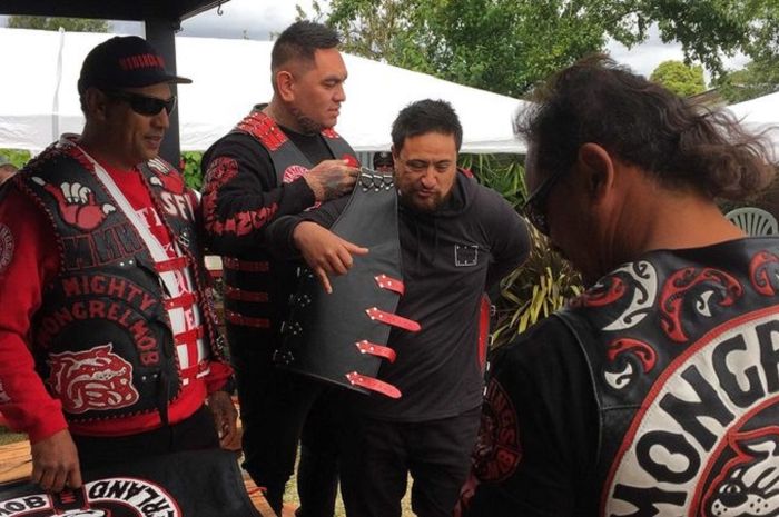 Club motor Mongrel Mob, New Zealand.