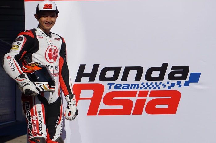 Dimas Ekky Pratama, pembalap Honda Team Asia di kelas Moto2 2019