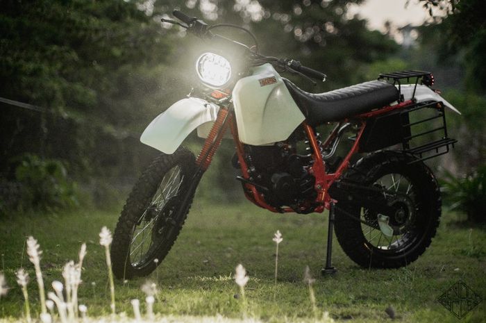 Modifikasi Honda XR200 bergaya adventure bike, bisa lah buat inspirasi modif Honda Tiger