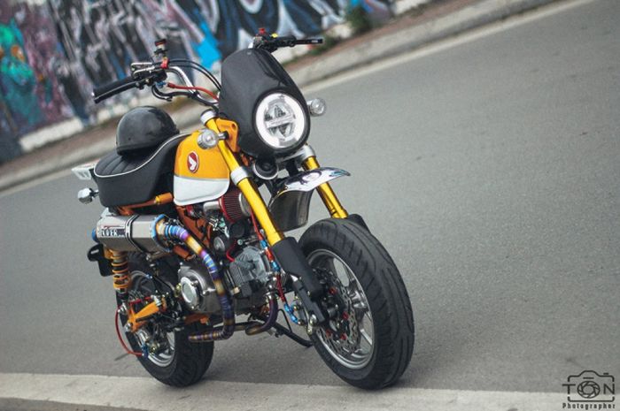 Modifikasi hedon Honda Monkey 125