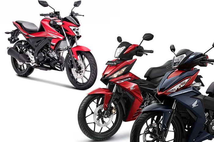 Penjualan motor bebek dan sport nasional