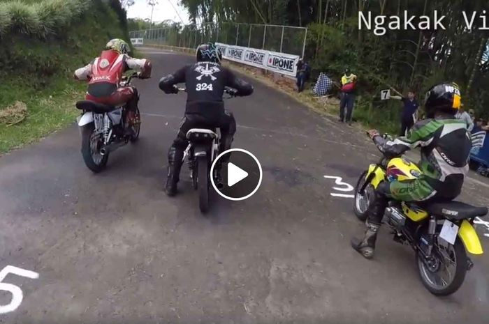 Balapan menegangkan Isle of Man TT ala-ala