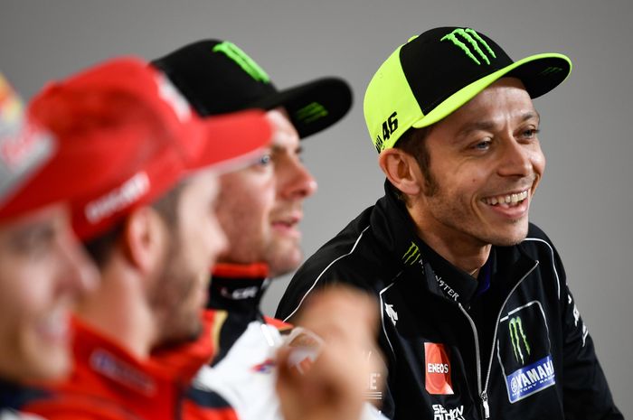 Valentino Rossi di sesi jumpa pers MotoGP Argentina