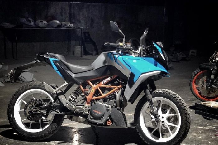 Body kit KTM Duke 390 biar jadi motor adventure