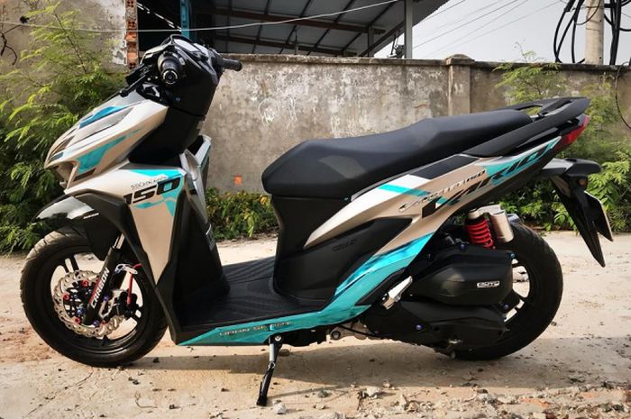 Modif Simpel Kayak Gini Aja Bisa Bikin Honda Vario 150 Makin