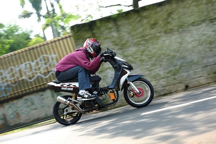 Yamaha Nouvo 2003 andalan Meydi Speed